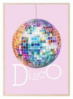 Disco Ball Print | Coquette Wall Art - Larosier Prints