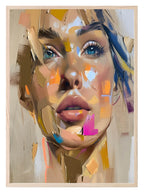 Oil Painting Lady Print | Aesthetic Wall Art - Larosier Prints