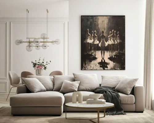 Ballerinas Print | Oil Painting Wall Art - Larosier Prints