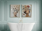 Flower Head Print | Oil Painting Wall Art - Larosier Prints