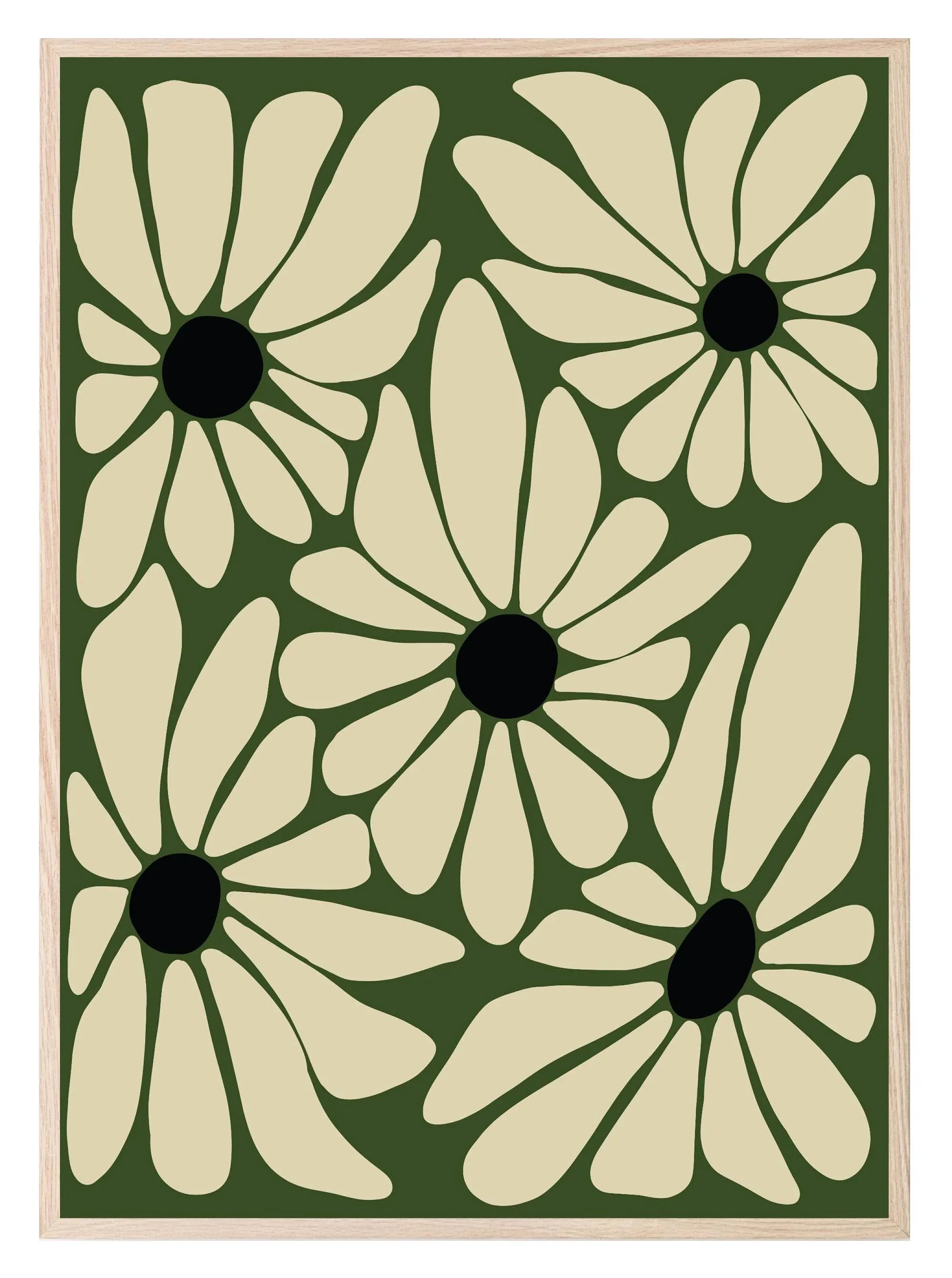 Abstract Flower Collection | Botanical Wall Art - Larosier Prints