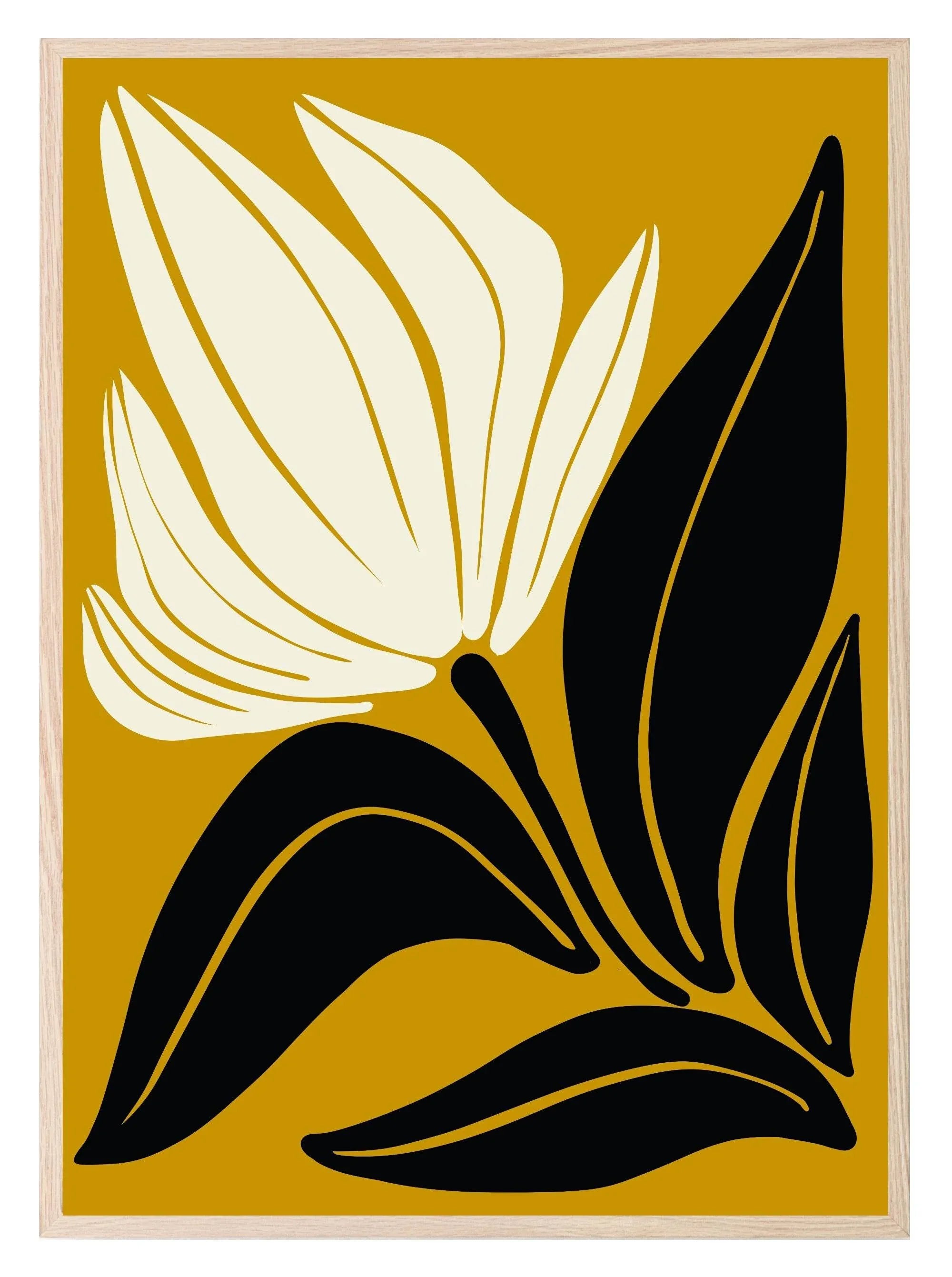 Abstract Flower Collection | Botanical Wall Art - Larosier Prints