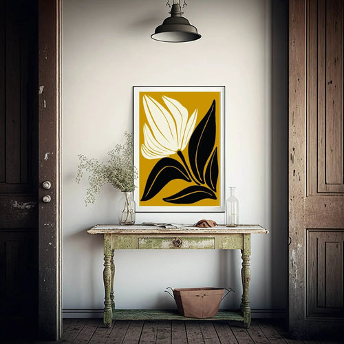 Abstract Flower Collection | Botanical Wall Art - Larosier Prints