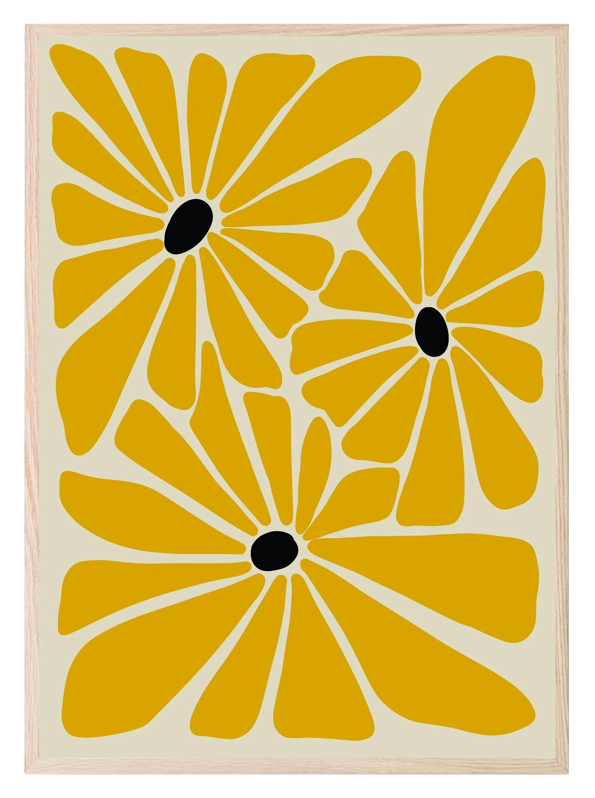Abstract Flower Collection | Botanical Wall Art - Larosier Prints
