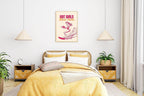 Hot Girls Read Books | Surf Wall Art - Larosier Prints