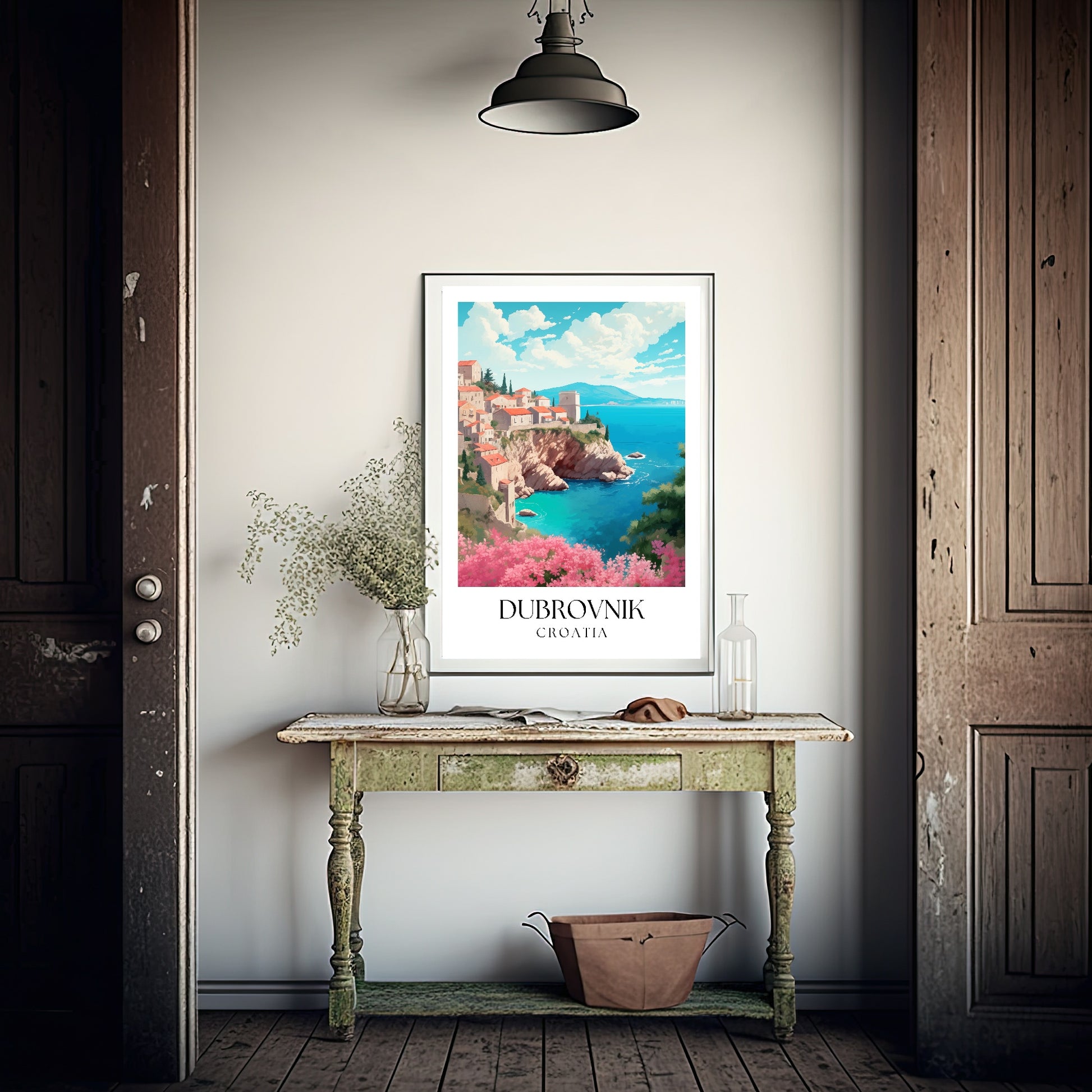 Dubrovnik Print | Croatian Travel Wall Art