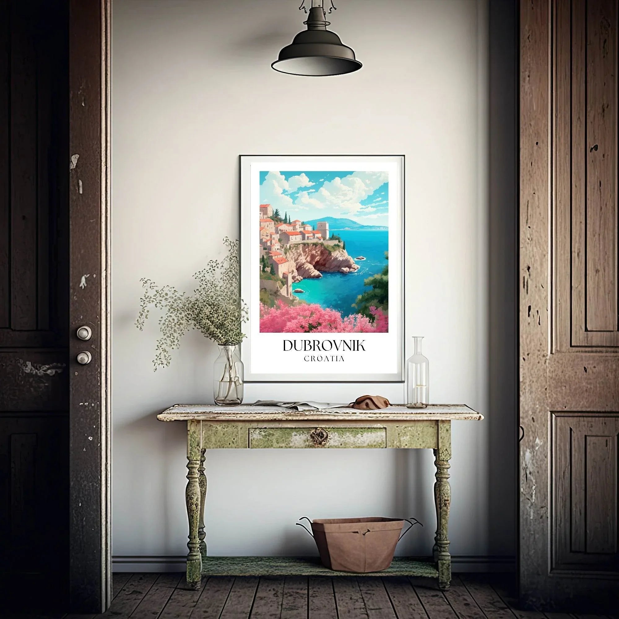 Dubrovnik Print | Croatian Travel Wall Art - Larosier Prints