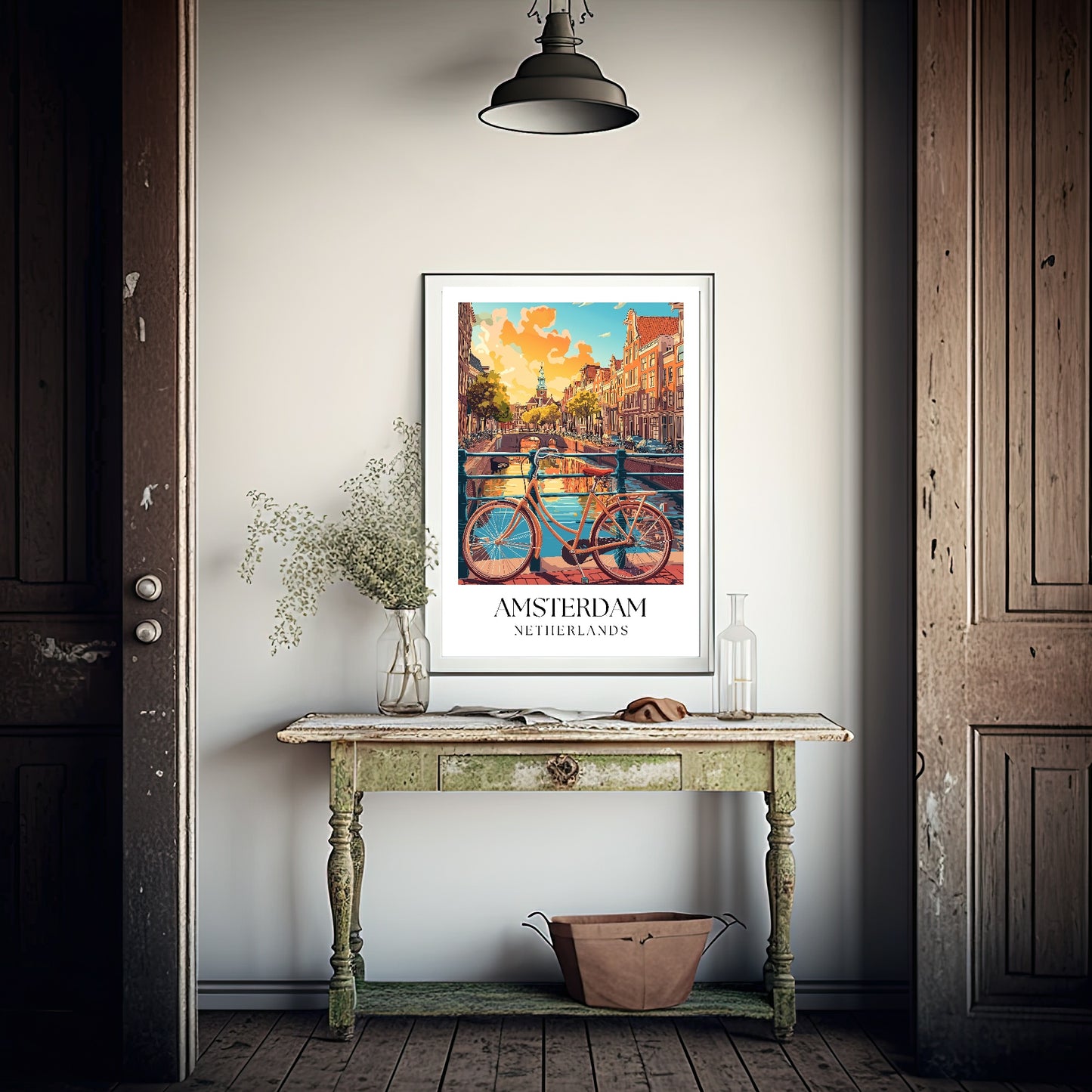 Amsterdam Print | Netherlands Travel Wall Art