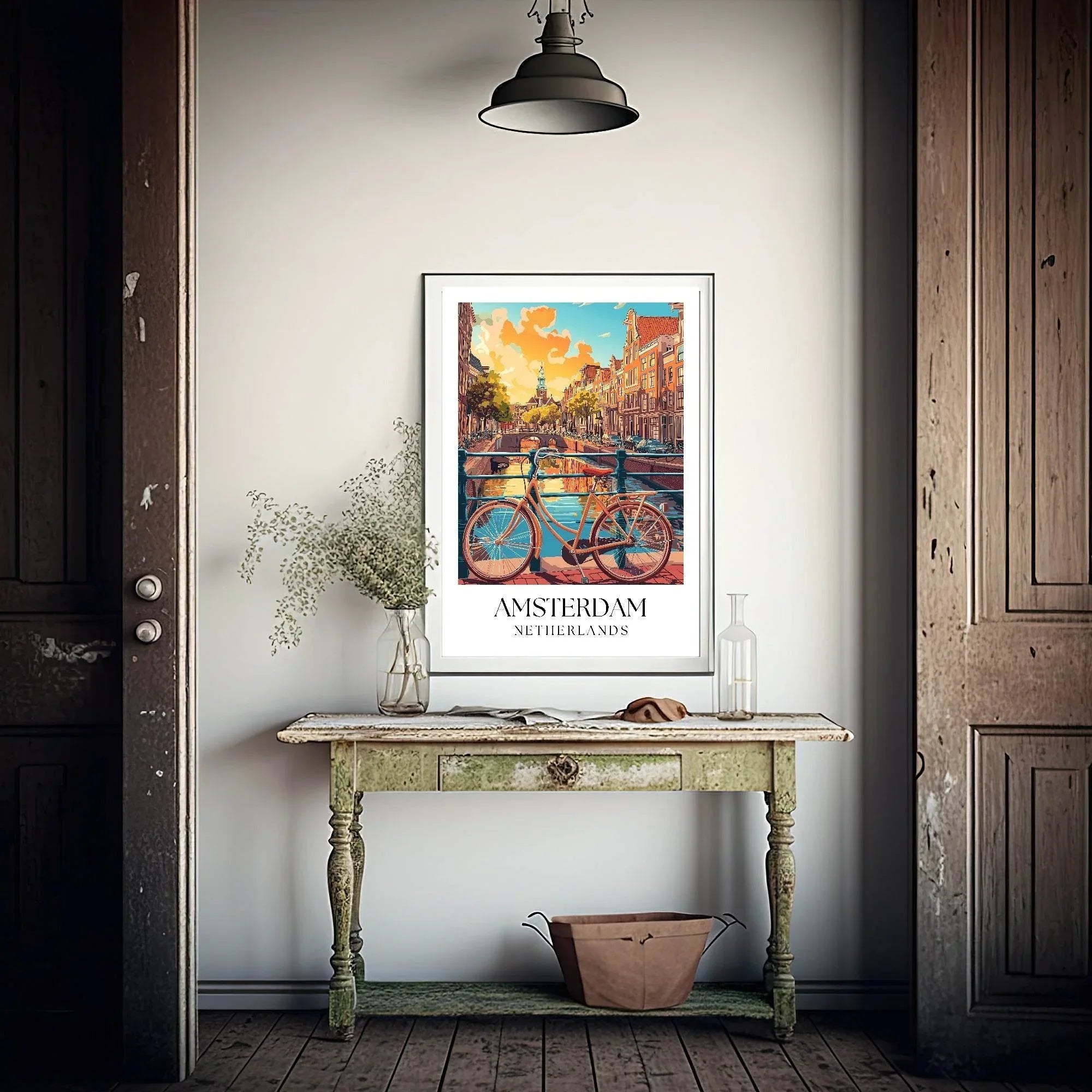 Amsterdam Print | Netherlands Travel Wall Art - Larosier Prints