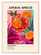 Aperol Spritz Print | Cocktail Wall Art - Larosier Prints