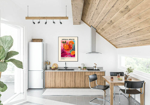 Aperol Spritz Print | Cocktail Wall Art - Larosier Prints