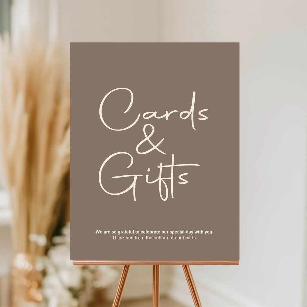 Earth Cards & Gifts Wedding Party Sign - Larosier Prints