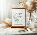Eucalyptus Cards & Gifts Wedding Party Sign - Larosier Prints