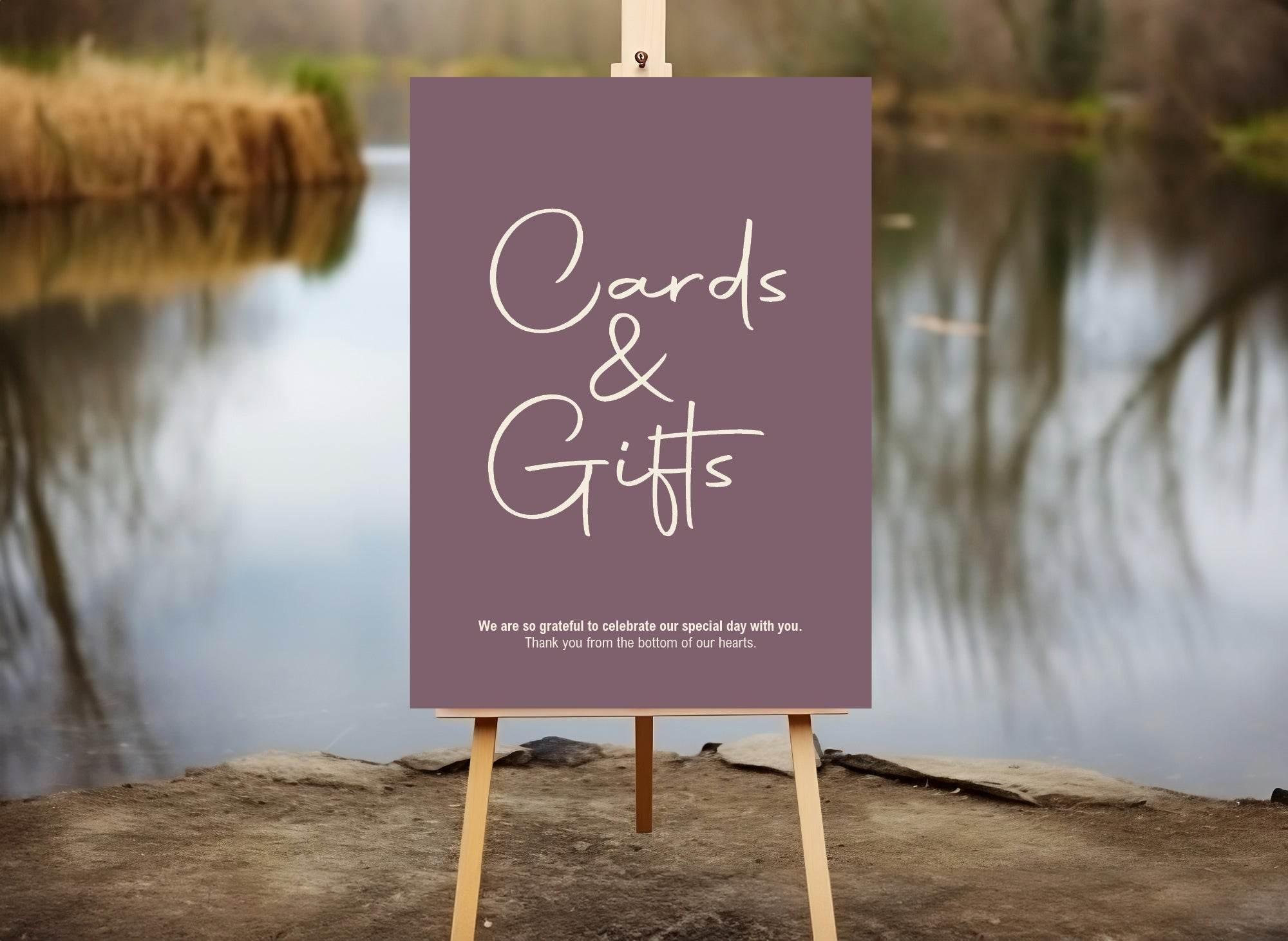 Heather Cards & Gifts Wedding Party Sign - Larosier Prints