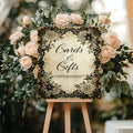 Black Rose Wedding Cards & Gifts Sign