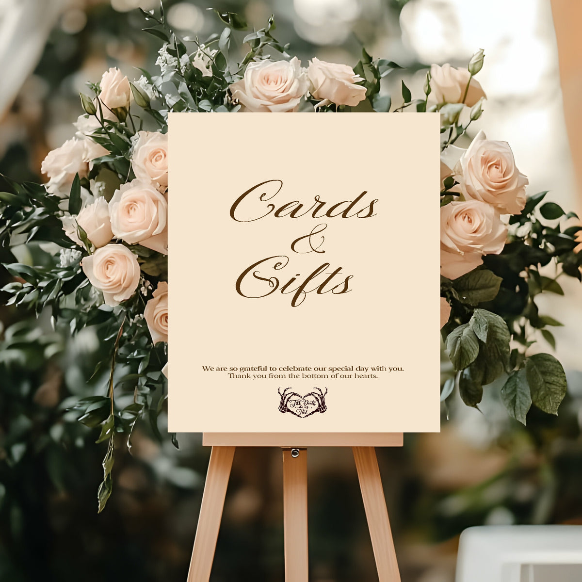 The Lovers Tarot Wedding Party Signs | Choose Your Sign & Colour