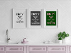 Dirty Martini Print | Cocktail Wall Art - Larosier Prints