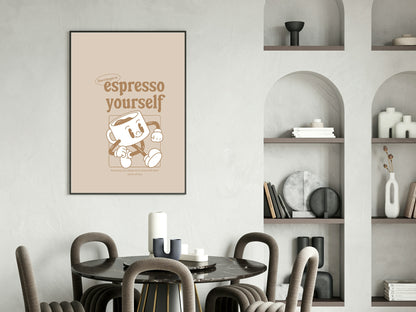 Espresso Yourself Print | Kitchen Coffee Wall Art