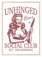 Unhinged Mom's Print | Funny Wall Art - Larosier Prints