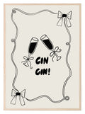 Cin Cin Print | Kitchen Wall Art - Larosier Prints
