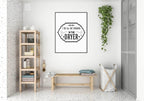 I Do All My Ironing In The Dryer Print | Laundry Wall Art - Larosier Prints