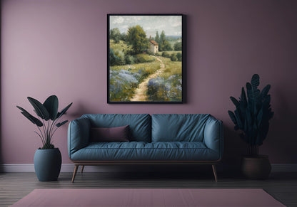 Countryside II Print | Oil Painting Wall Art