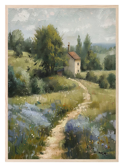 Countryside II Print | Oil Painting Wall Art