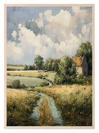 Countryside III Print | Oil Painting Wall Art - Larosier Prints