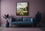 Countryside III Print | Oil Painting Wall Art - Larosier Prints