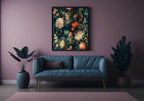 Moody Floral Print | Botanical Wall Art - Larosier Prints