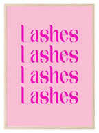 Lashes Print | Salon Wall Art - Larosier Prints