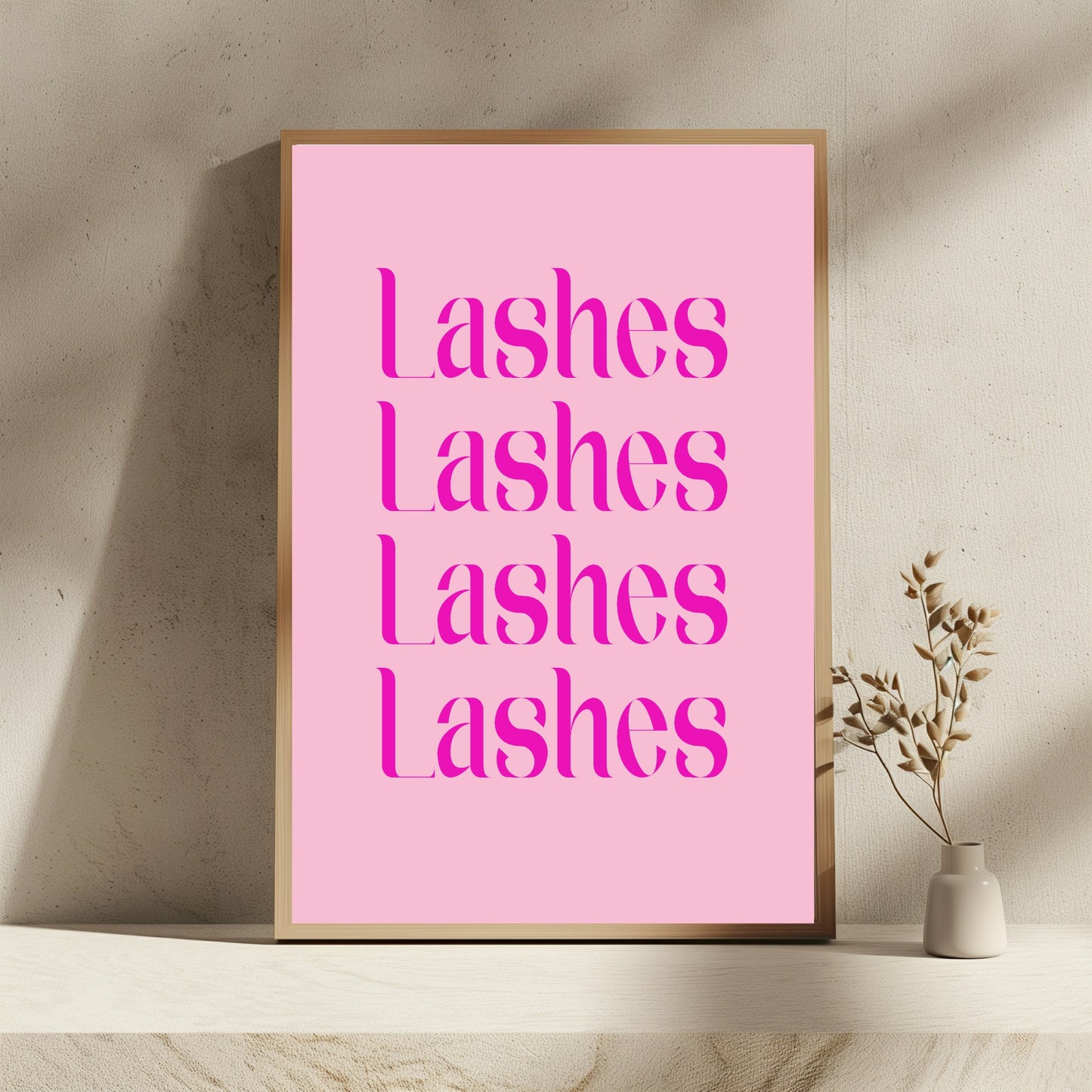 Lashes Print | Salon Wall Art