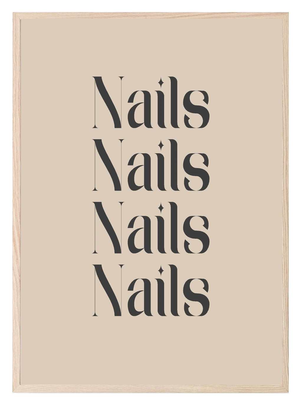 Nails Print | Salon Wall Art - Larosier Prints