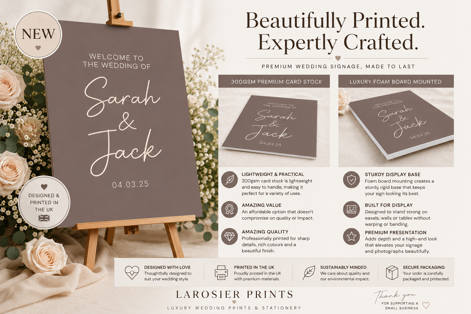 Gothic Till Death Do Us Part Complete Wedding Signage Bundle