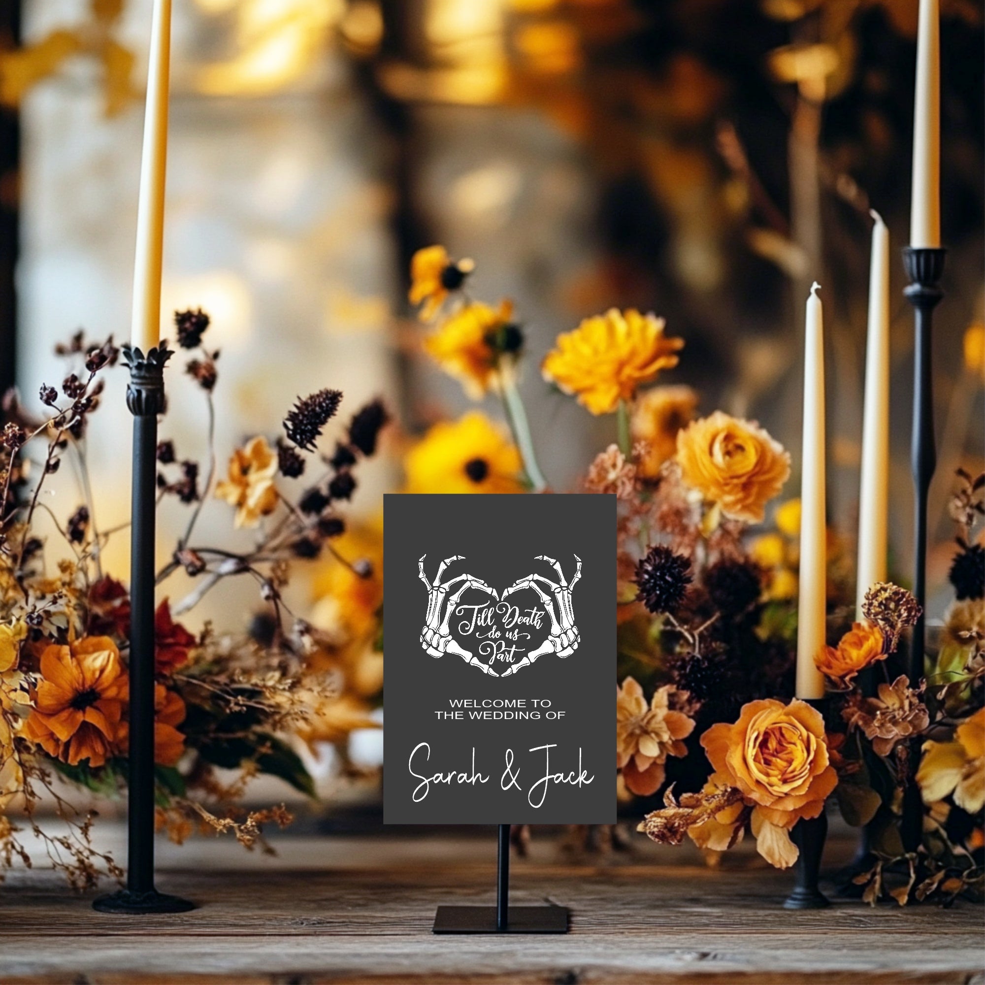 Till Death Do Us Part Wedding Invitation Suite Bundle