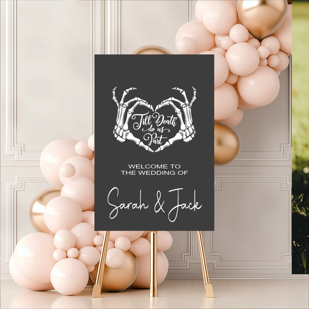 Till Death Do Us Part Wedding Invitation Suite Bundle