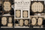 Black Rose Wedding & Engagement Keepsake Print
