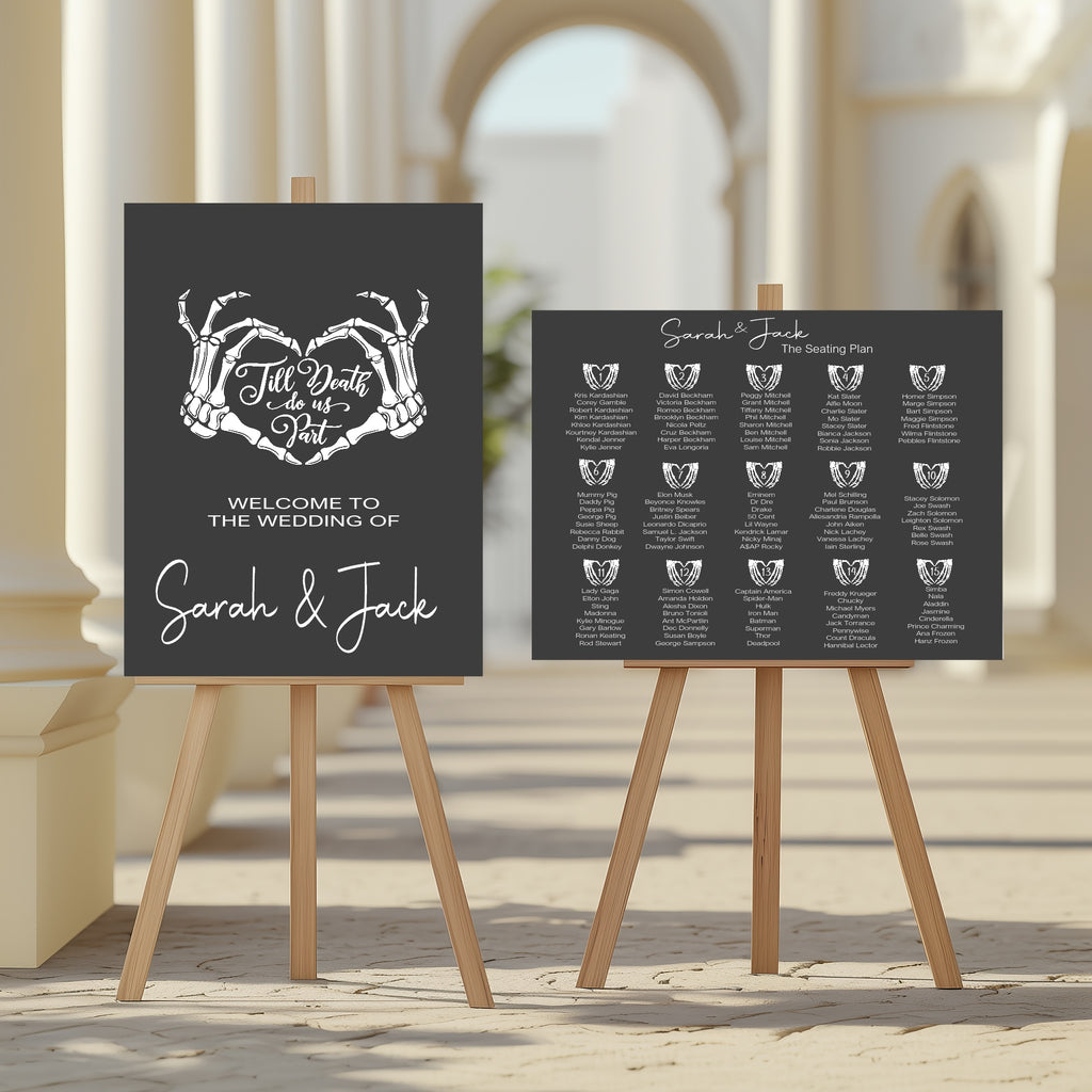 Till Death Essentials Wedding Signage Bundle
