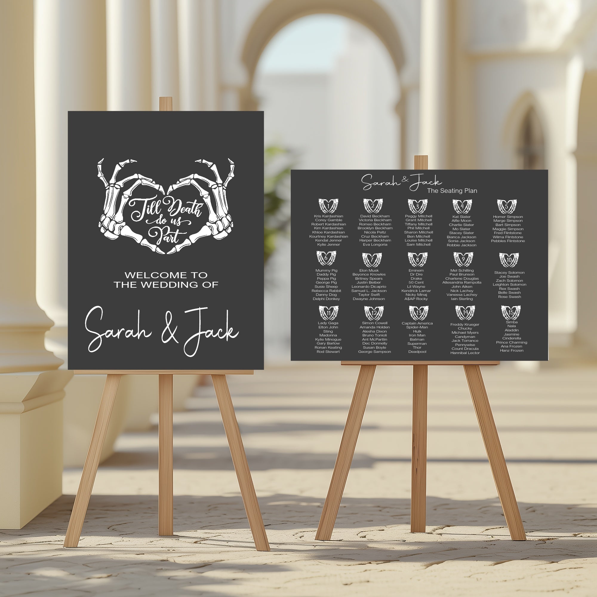 Till Death Essentials Wedding Signage Bundle