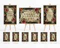 Gothic Floral Complete Wedding Signage Bundle