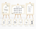 Dark Romance Vintage Moth Complete Wedding Signage Bundle | Complete Bundles