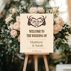 The Lovers Tarot Essential Wedding Signage Bundle | Beige