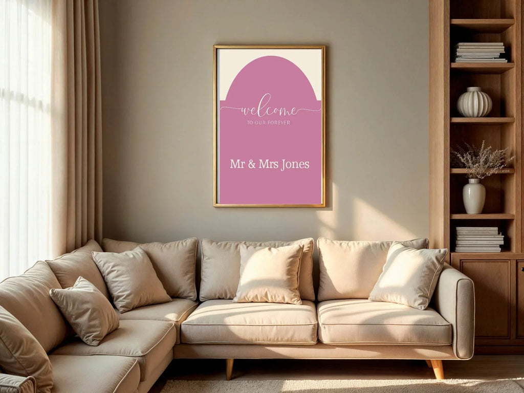 Forever Print | Double-Sided Event & Keepsake Sign - UPGRADE - Larosier Prints