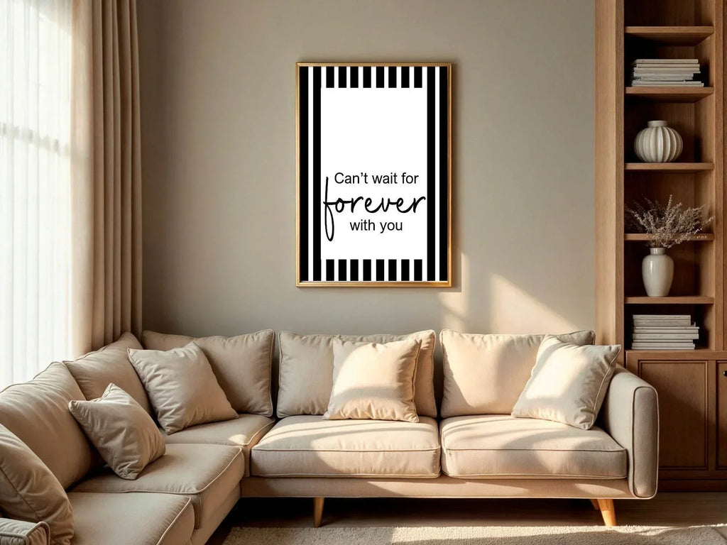 Forever Print | Double-Sided Event & Keepsake Sign - UPGRADE - Larosier Prints