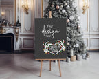 Personalised Till Death Do Us Party Christmas Party Custom Sign custom