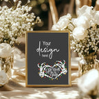 Personalised Till Death Do Us Party Christmas Party Custom Sign custom2
