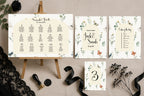 Wildflowers Wedding Table Numbers – wedding table number sign, image 2