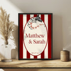 Pack of 10 Gothic Bird “Til Death Do Us Part” Wedding Invitations