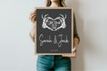 Till Death Do Us Part Personalised Wedding Keepsake Print