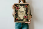 Gothic Floral Wedding Seating Plan | Personalised